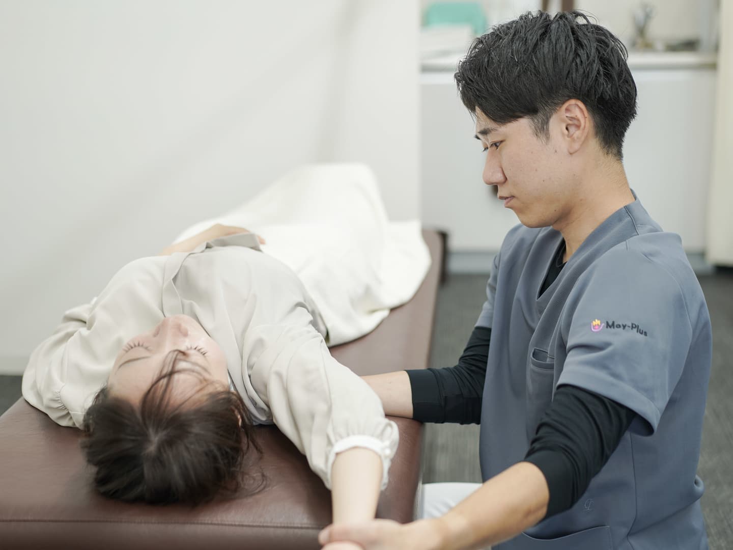 内旋肩を整える